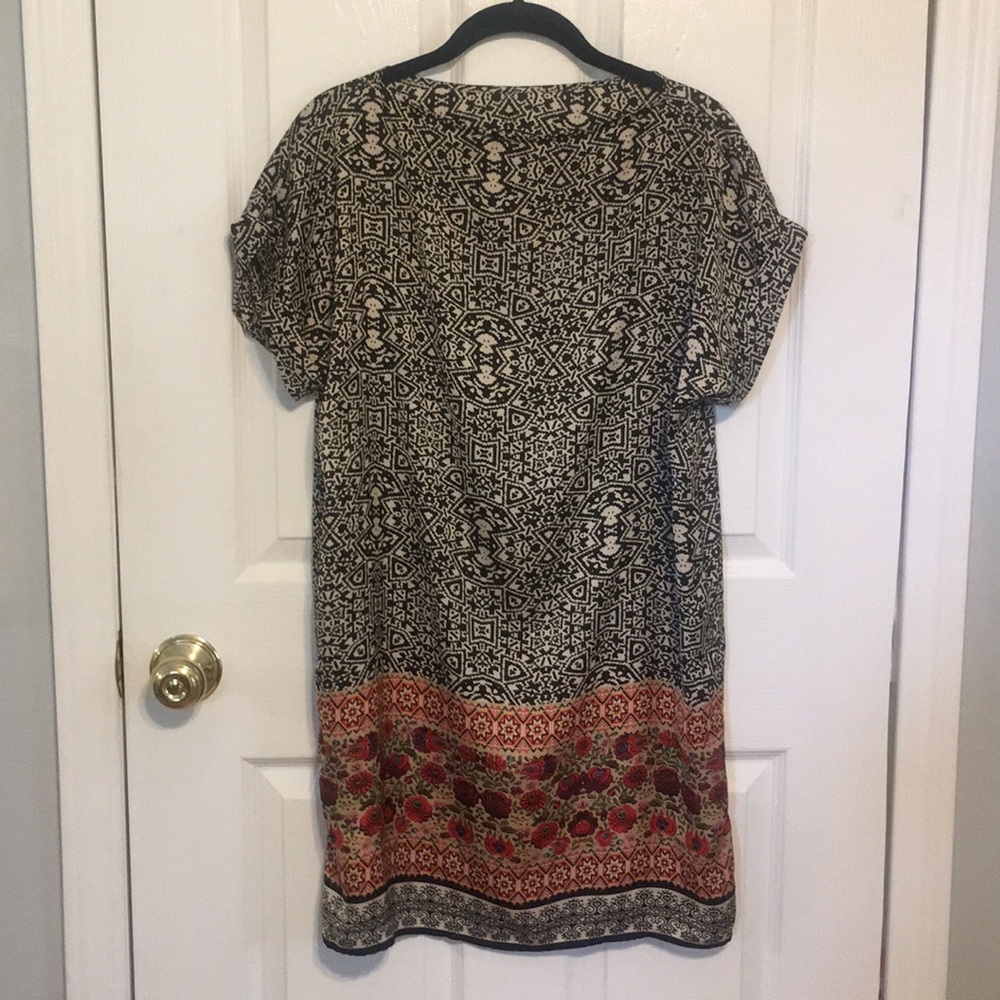 LOFT SILKY SHIFT DRESS - Picture 1 of 4